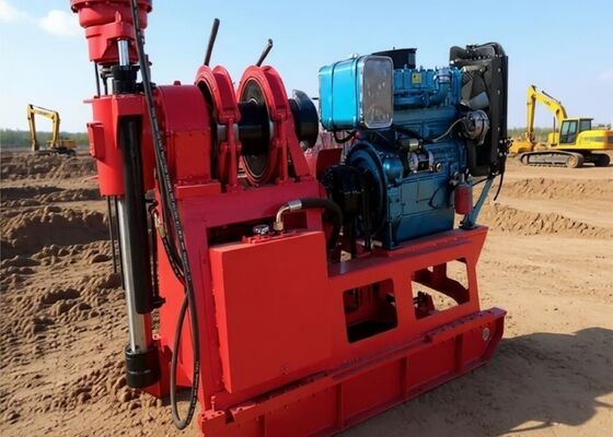 500 Meter Dieselmotor XY-2B Geologische Bohrplattform kundenspezifischer Durchmesser