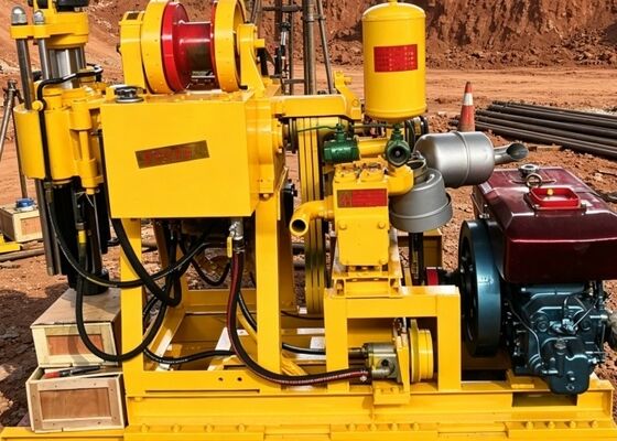 200 Meter tiefe Bohrmaschinen mit 300 mm Bohrloch Durchmesser für alle Schichten