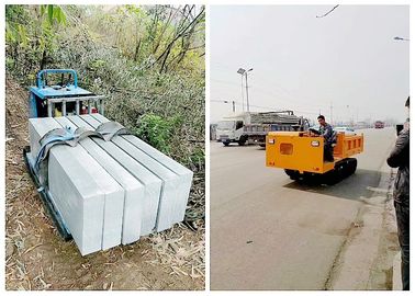 Hydraulische selbstladende Raupen-Minikipper-Bahn-Transporter für Bergbauarbeit