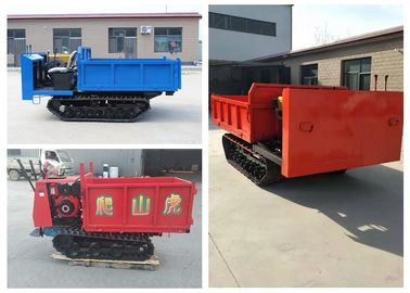Kipper-mini landwirtschaftliches Bahn-Transporter-Fahrzeug, Gummibahn-Fördermaschinen
