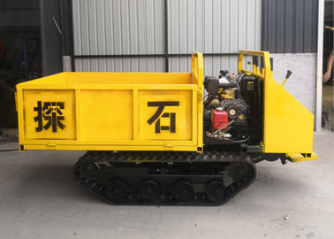 Der Selbst, der den 1,5 Tonnen-automatischen Gummi lädt, spürt Transporter-Kipper für Transport auf