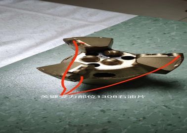 94mm Pdc Convave Flügel des Karbid-Felsen-drehenden Bohrkopfs der Bohrungs-drei
