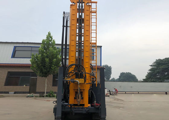 Stahl- Raupe angebrachte Dreh-400M Portable Water Drilling Anlage