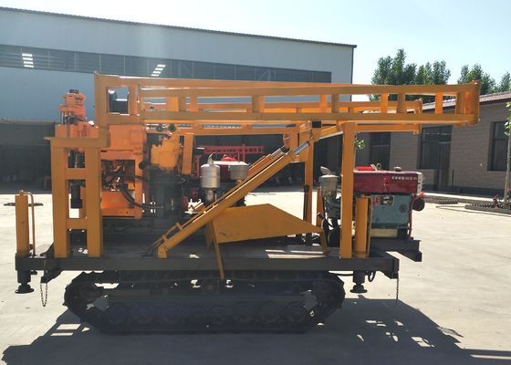 65KW hydraulische tragbare Brunnenbohrungs-Anlage des Dieselmotor-200m