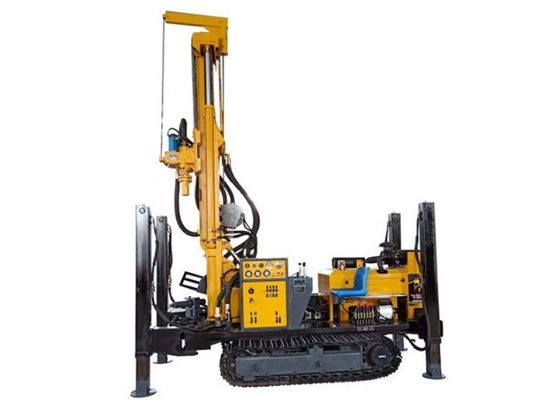 Crawler Mobilbohranlage Pneumatische Bohrmaschine Bergbau Wasser Pneumatische zweckmäßige Wasserbohranlage
