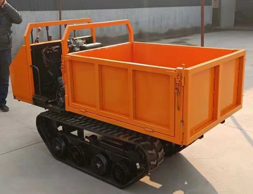 Robuster Raupentransporter von Track Transporter mit Gummikettenmodell 400 90 54 und 1932 mm Radstand für Transportaufgaben abseits der Straße