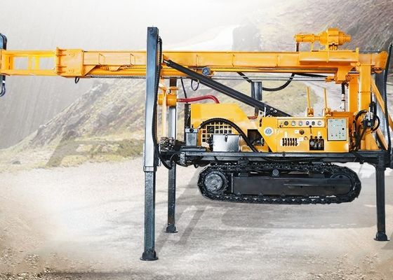 Raupen-Bohrgerät-Maschine 70kw 260m für Wasser des Gebirgsprojektes
