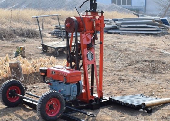 Tragbare 50 Meter hydraulische Kern-Bohrmaschine für Boden-Untersuchung