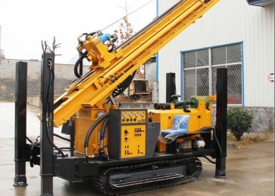 Gelbe 6m Rod Water Well Drilling Rig hohe Leistungsfähigkeit 350 Meter