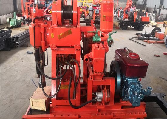 Hydraulische geologische Bohrung Rig Machine XY-1A 150 Meter tief