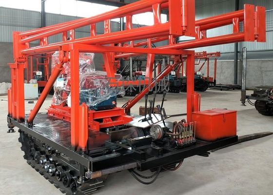 100m Tiefen-Dieselzugkraft-Felsen-Bohrgerät Rig Machine
