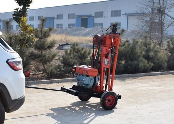 Kleine hydraulische kundengebundene tragbare Anlage der Brunnenbohrungs-50meters