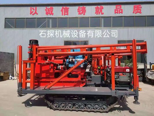 Boden, der selbstfahrende Bahn angebrachtes Bohrgerät Rig Machine prüft