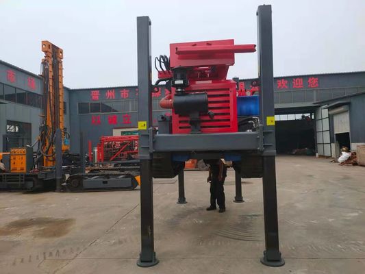 Bohrloch-ODM des Wasser-Brunnen-200m tiefe angebrachte Bohrung Rig Equipment Raupe