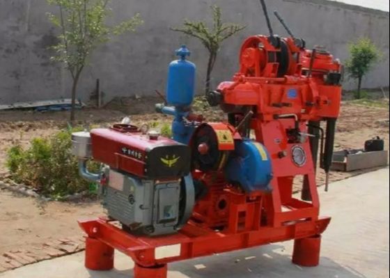 200m Technikspt tragbare Bohrung Rig For Water Well