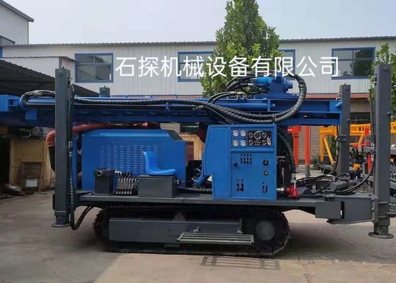Soem 8.9t 350 Meter des Raupe angebrachten Bohrgerät-Rig Pneumatic High Speed