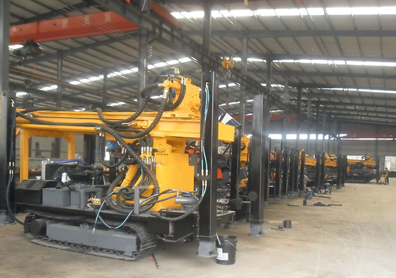 350m Traktor angebrachte Bohrung Rig Geothermal Rotary Machine