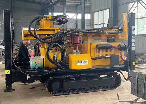 200 Meter-Tiefen-Dieselenergie-pneumatische Bohrung Rig Portable St 200 für Wasser-Brunnen