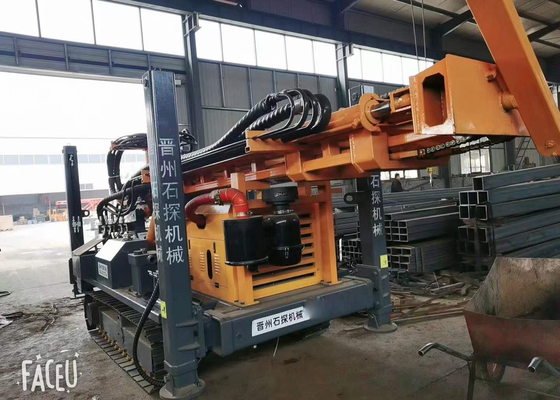400m Tiefen-pneumatische Bohrung Rig Rubber Belt Track Household