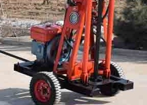St. 50 Soem-Technik-Bohrung Rig Soil Testing With Wheels