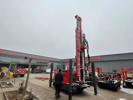 180m tiefe St180 pneumatische Bohrung Rig Crawler Type Small Hydraulic für Wasser-Brunnen