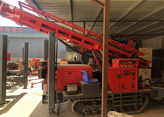 180 Meter-Tiefen-Wasser-Brunnenbohrung Rig Machine Portable Diesel Engine