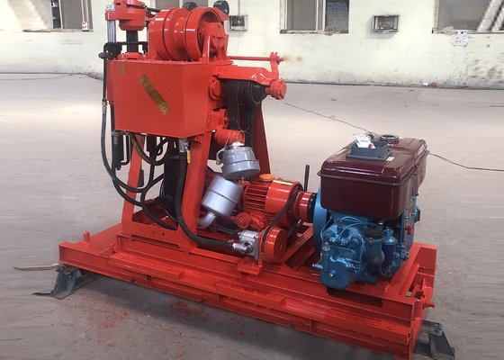 150 Meter Tiefe Maschinenbau Bohrgerät Hochleistungs Dieselmotor 150 mm Lochdurchmesser