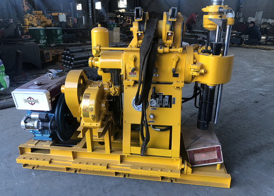 Portable Soil Testing Drill Rig Machine BW 160 Schlammpumpe Video unterstützt 100m Tiefe