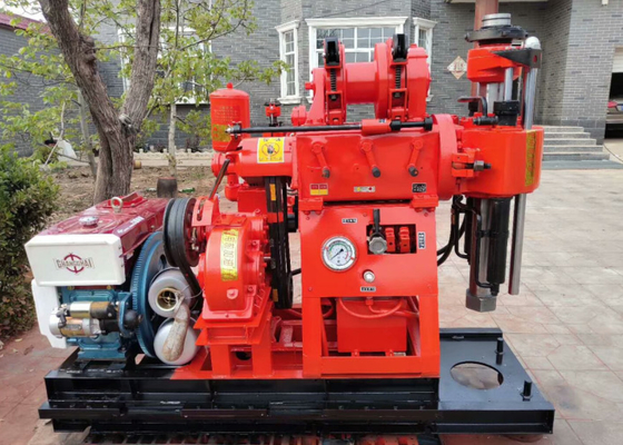 XY-1A 150 Meter Tiefen-kleine tragbare hydraulische geologische Bohrung Rig Machine