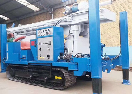 350 Meter der pneumatischen Bohrungs-Rig Positive Circulation Steel Crawler brachten an