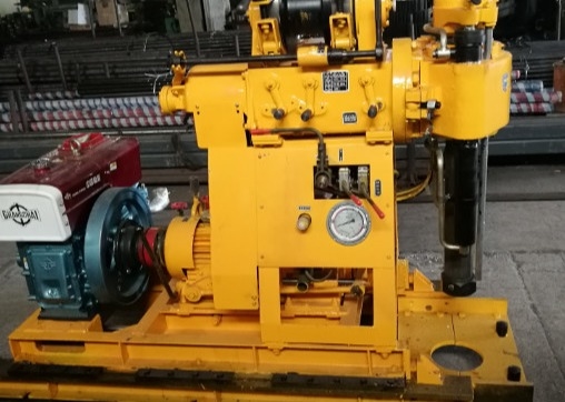 Geologischer bohrender Boden, der 110m Kernbohrer Rig Machine probiert