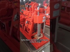 Tragbarer Bergbauloch-Durchmesser der übersichts-Technik-Ölplattform-300mm 200 Meter Tiefen-