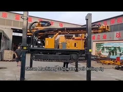 Große pneumatische tragbare Brunnenbohrungs-Anlage des Wasser-St-350