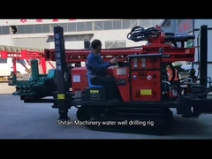 Große pneumatische Wasser-Brunnenbohrung Rig High Speed Crawler Mounted St. 180