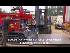 ST200 Tiefmeter-Pneumatisches Bohrgerät Industrieuntergrundbohrloch