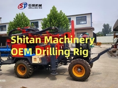 Rot / Gelb / Blau Pneumatische große Bohrmaschine OEM Design