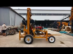 Landwirtschaftliche Wasserbrunnen Bohrloch Bohrgeräte Leichte Bewegung 120 Meter