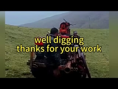 Langlebige Bodenkernprüfbohrmaschine mit Geländebahn-Chassis