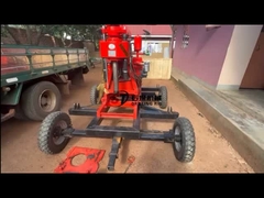 100-150 Meter Wasserbohranlage Maschine Oem Portable Hydraulic Flachbohrung