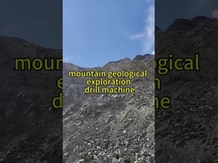 Geologische Exploration in den Bergen Hydraulikbohranlage für Afrika/Zentralasien