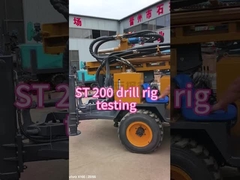 St200 Pneumatische Bohrinsel, langlebig, DTH-Gesteinssprengung, Tiefwasserbohrung
