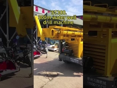 92 kW Yuchai Dieselmotor Pneumatisches Bohrgerät für Tiefwasserbohrloch 350 Meter