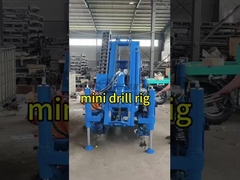 Mini-Hydraulik-Raupenpfahlbohrmaschine für den Tiefbau