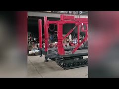 Gummikettenfahrwerk für Bauarbeiten, angetrieben von einem Dieselmotor