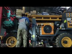 Pneumatische Tiefbohranlage für felsige Schichten | Modell ST 300