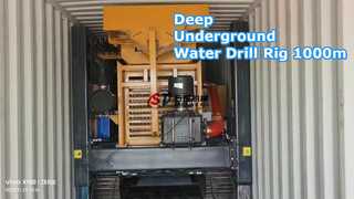 Tiefbohrgerät 1000 m hydraulischer Kompressor