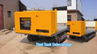 Hochleistungs-Stahlkettenfahrwerk für Bohrinseln