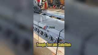 3 MT Raupenfahrwerk, einfacher Transport